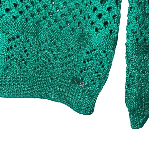 SALE!! Calvin Klein Sea Green Knit Sweater, Size M, NWT! - Picture 4 of 4